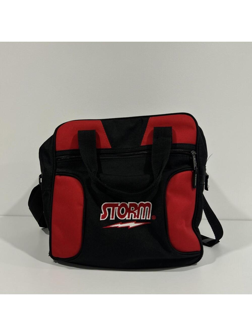 Storm 1 Ball Single Solo Tote Bowling Bag Red New